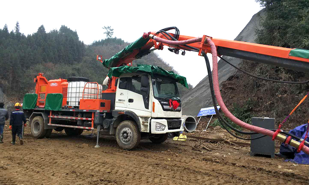 CSP30车载式湿喷台车